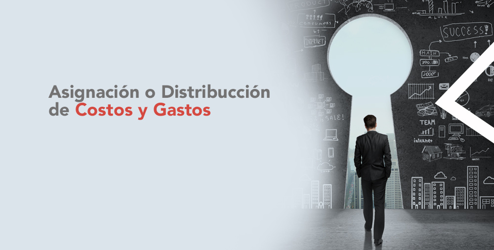 asignacion o distribucion de costos y gastos